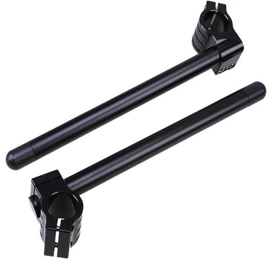 Guidon bracelet Noir Alu 35mm CNC
