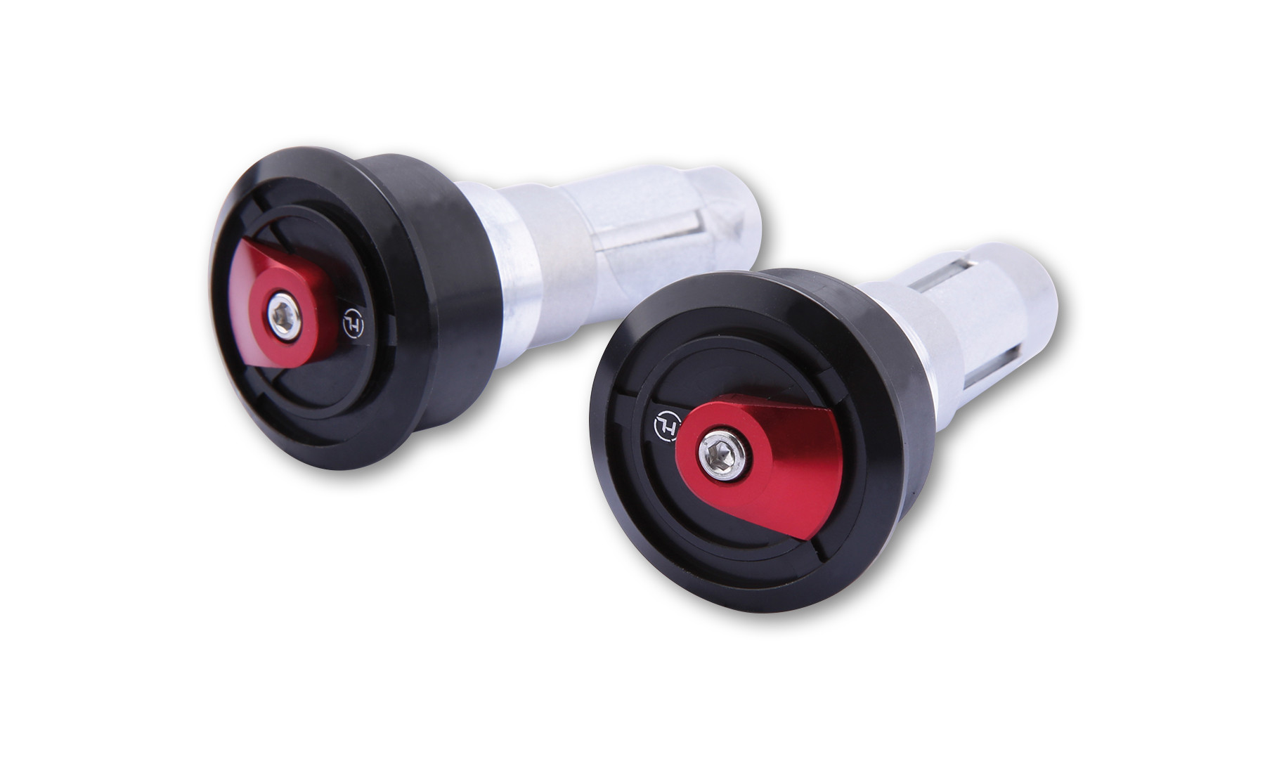 Embouts de guidon HIGHSIDER ENTERPRISE-EP1, rouge