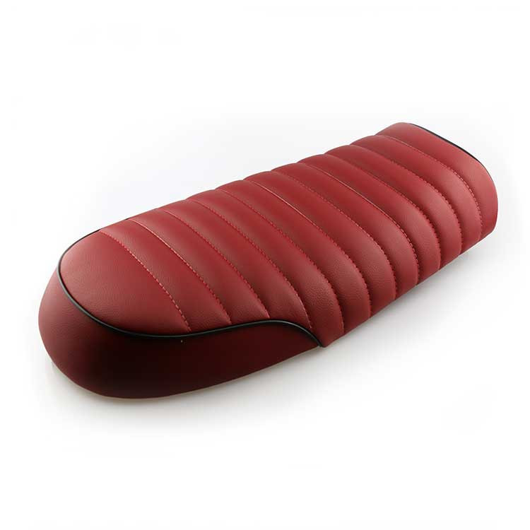 Selle SCRAMBLER MARRON/ROUGE Universelle BRAZOLINE