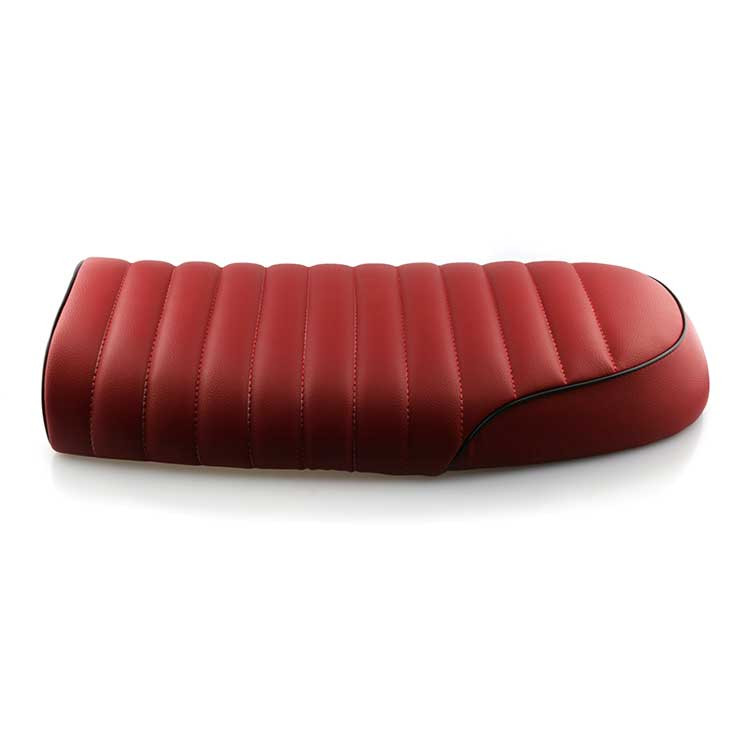 Selle SCRAMBLER MARRON/ROUGE Universelle BRAZOLINE