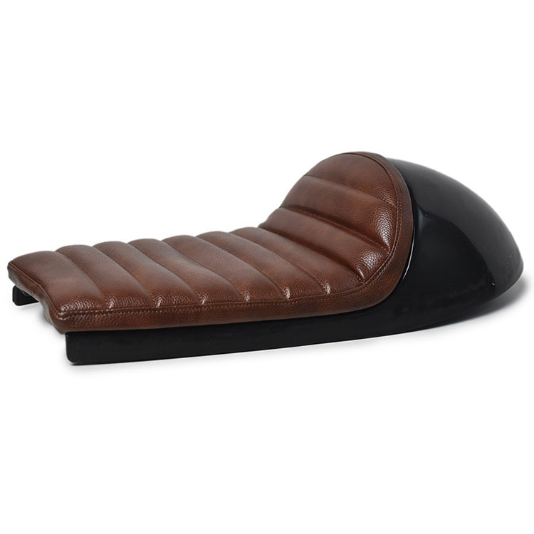 Selle Café Racer MARRON Universelle BRAZOLINE