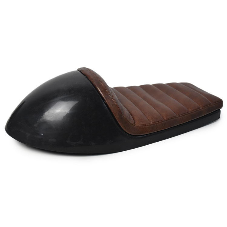 Selle Café Racer MARRON Universelle BRAZOLINE