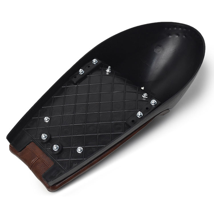 Selle Café Racer MARRON Universelle BRAZOLINE