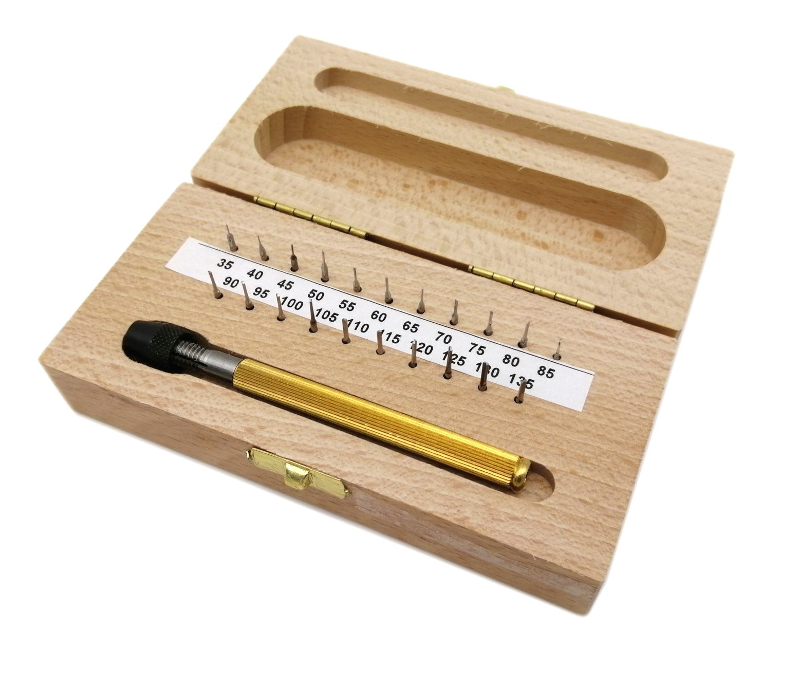 COFFRET 21 ALESOIRS GICLEUR CARBURATEUR 0.35 A 1.35 