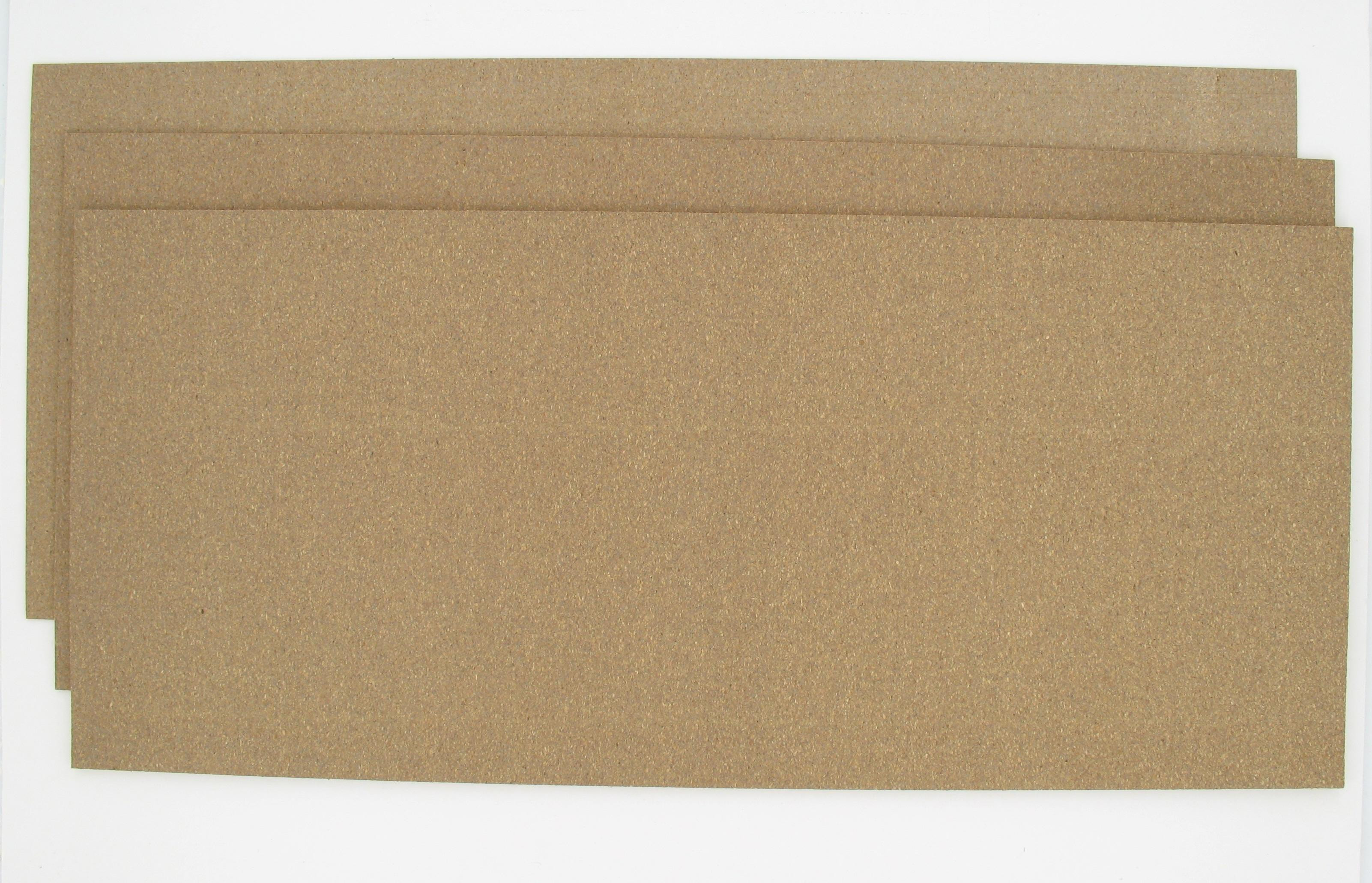 Pochette de 3 feuilles de joint à découper liège nitrile 475x210mm