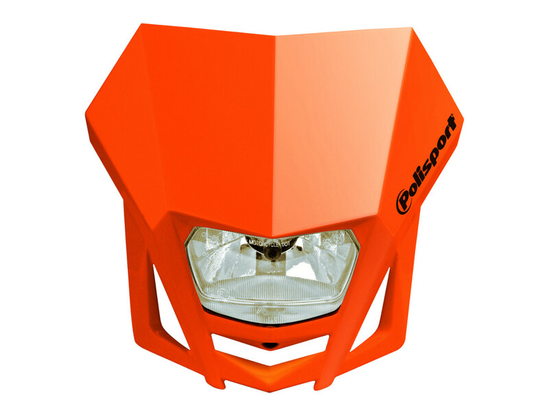 Plaque phare POLISPORT LMX orange