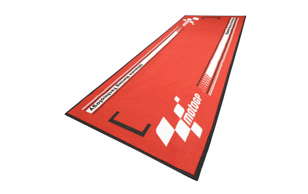 TAPIS ENVIRONNEMENTAL MOTO SERIES 4 MOTO GP ROUGE BLANC 190x80cm (1.52 M2) MOTOGP