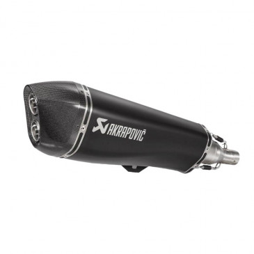 POT AKRAPOVIC MAXISCOOTER PIAGGIO 500 MP3 (SILENCIEUX SEUL BLACK) (S-PI5SO1-HRAASSBL) (HOMOLOGUE CE)