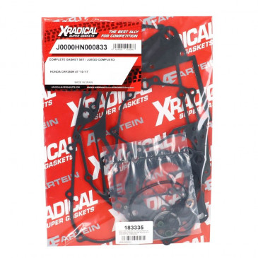 JOINT MOTEUR MOTO CROSS ADAPTABLE HONDA 250 CRF R 2010+2017  (POCHETTE COMPLETE)  -XRADICAL-