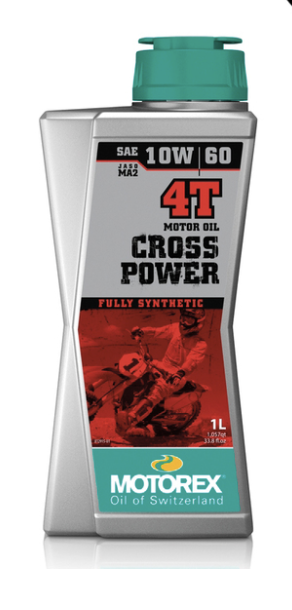 Huile moteur MOTOREX Cross Power 4T - 10W60 1L