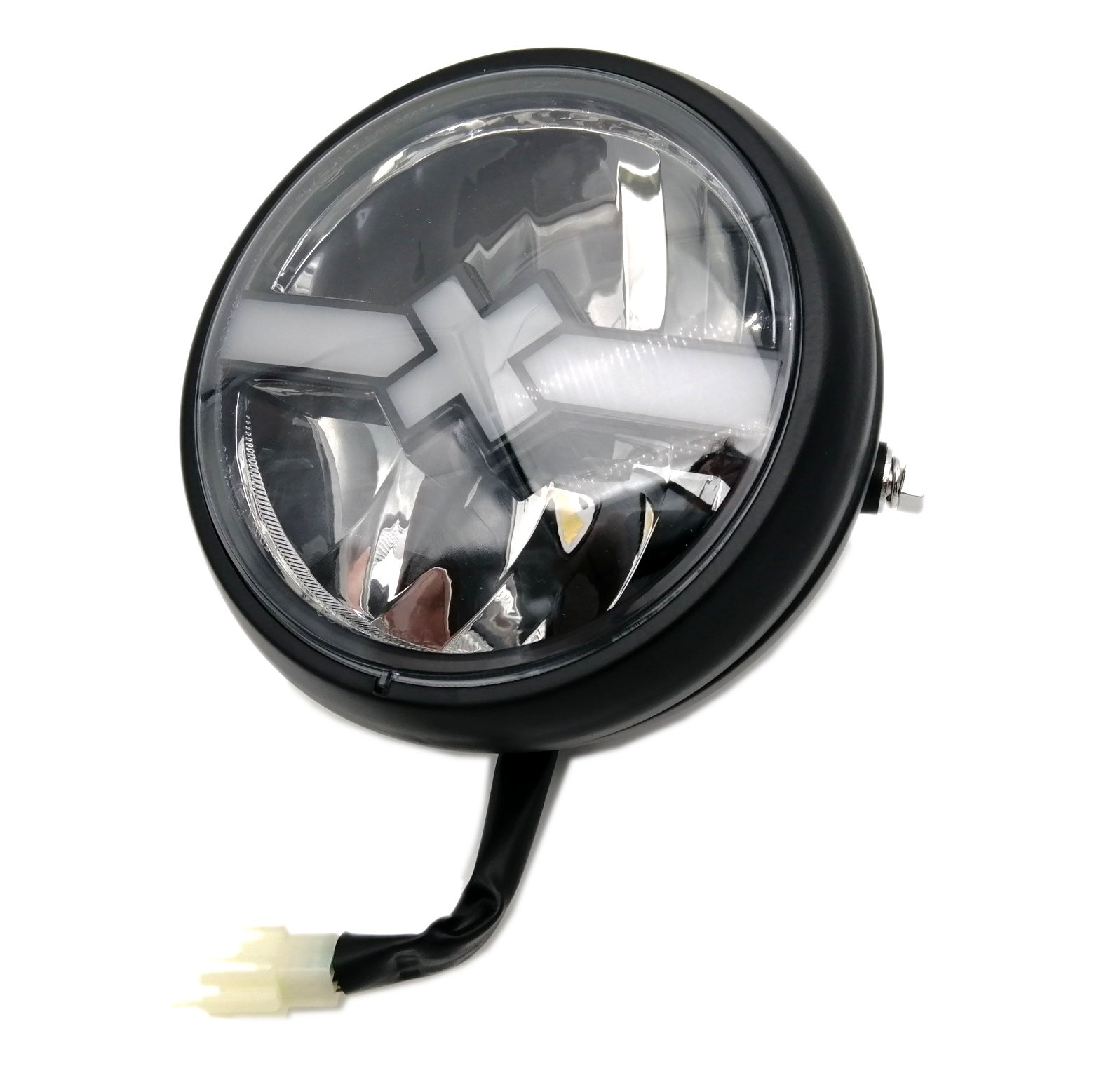 Phare modèle " CROSS-X " CUSTOM à LED